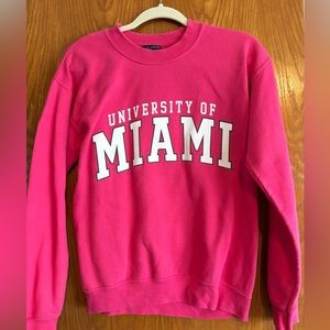 University of Miami Crew Neck